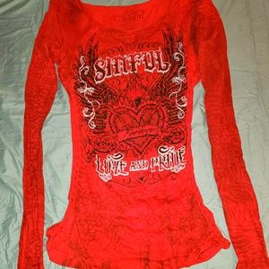 NEW Sinful shirt
